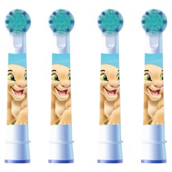 Brosse à dents électrique de rechange Oral-B Pro-Kids Lion King 4 têtes