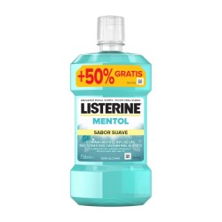 LISTERINE Mentol Sabor Suave 500 ml + 250 ml GRATIS