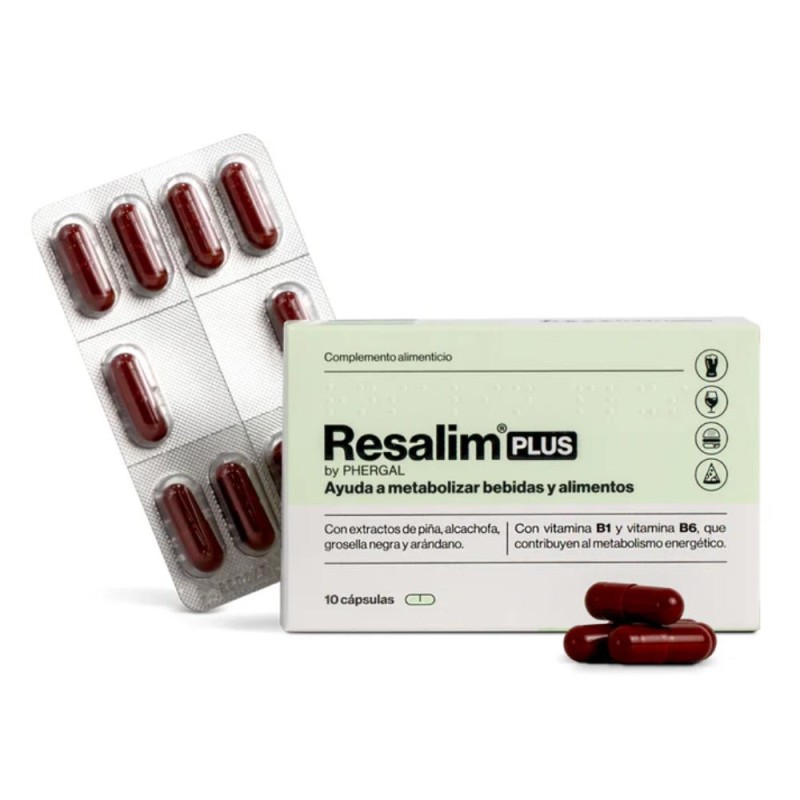 Phergal Resalim Plus 10 Cápsulas