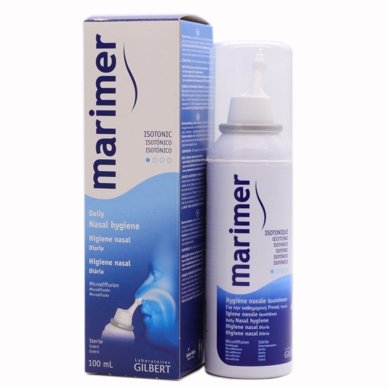 MARIMER Isotonic Sterile Sea Water Daily Nasal Hygiene 100ml MARIMER Isotonic Sterile Sea Water Daily Nasal Hygiene 100ml
