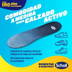 SCHOLL Plantilla Gel Activ Sport Hombre Talla 40 - 46.5