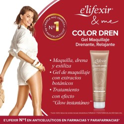 ELIFEXIR Dermo Trucco Gambe Drenante Effetto Terra 150ml