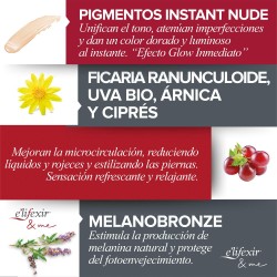 ELIFEXIR Dermo Trucco Gambe Drenante Effetto Terra 150ml
