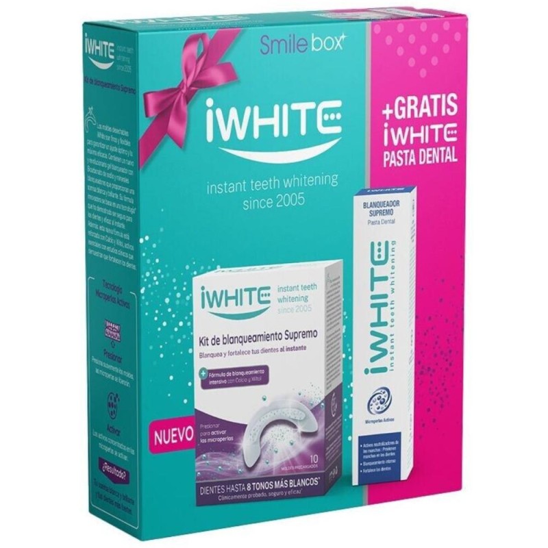 iWhite Iwhite Kit Blanqueamiento Supremo 10 Moldes + Pasta Dental 75 ml