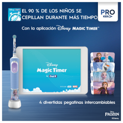 Spazzolino da denti ORAL-B Pro 3 Junior Box Frozen 【ACQUISTA ONLINE】