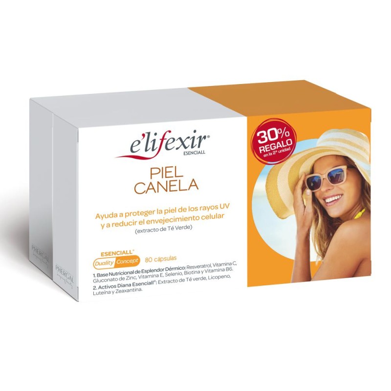 ELIFEXIR Essential Skin Cinnamon 2x40 capsules SAVINGS PACK ELIFEXIR Essential Skin Cinnamon 2x40 capsules SAVINGS PACK