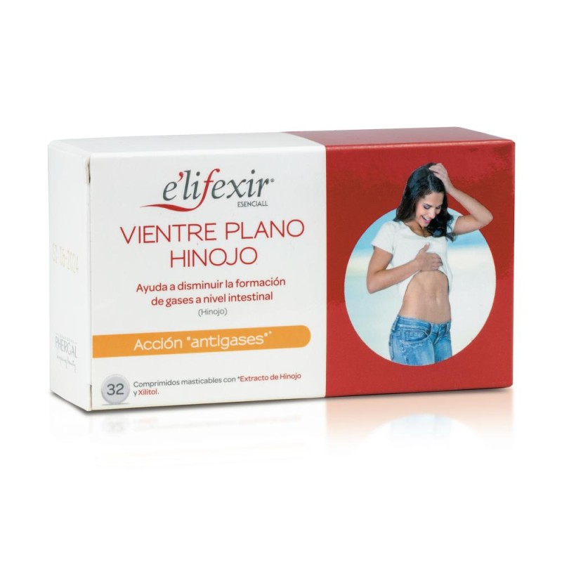 ELIFEXIR Flat Belly with Fennel 32 Tablets