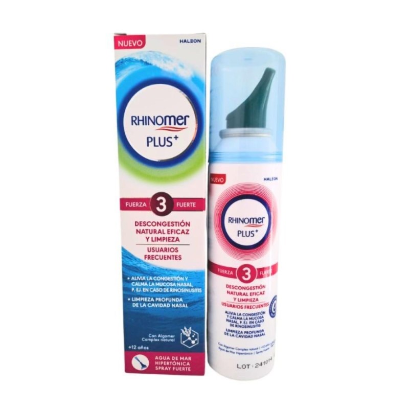 Rhinomer Plus+ 3 Usuarios Frecuentes 125 ml 【OFERTA】 Rhinomer Plus+ 3 Usuarios Frecuentes 125 ml 【OFERTA】