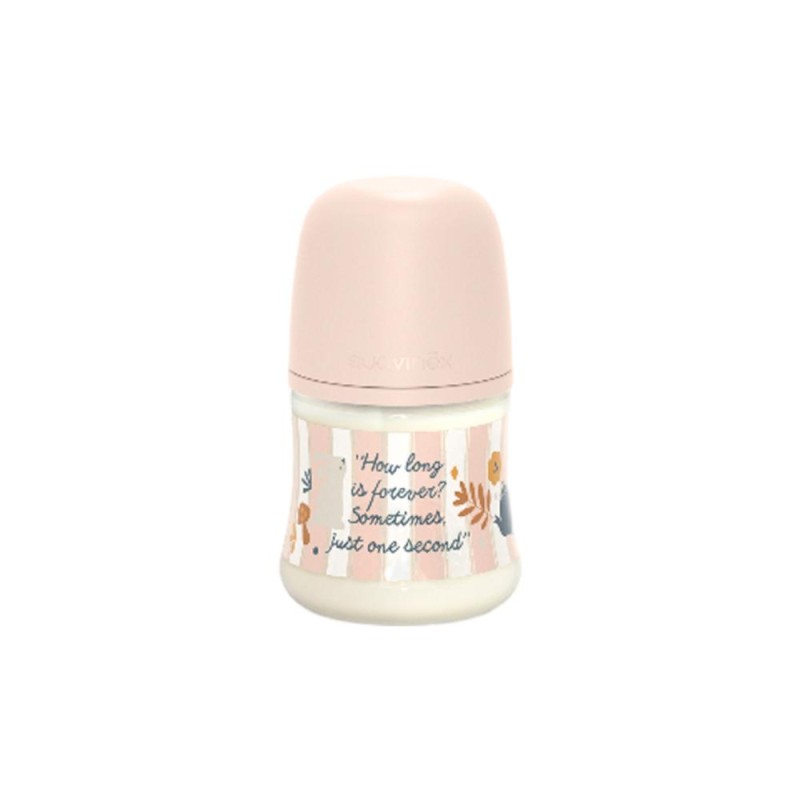SUAVINEX Premium Wonderland Bottle +0m SX Pro Physiological Silicone 120 ml Pink Rabbit [OFFER]