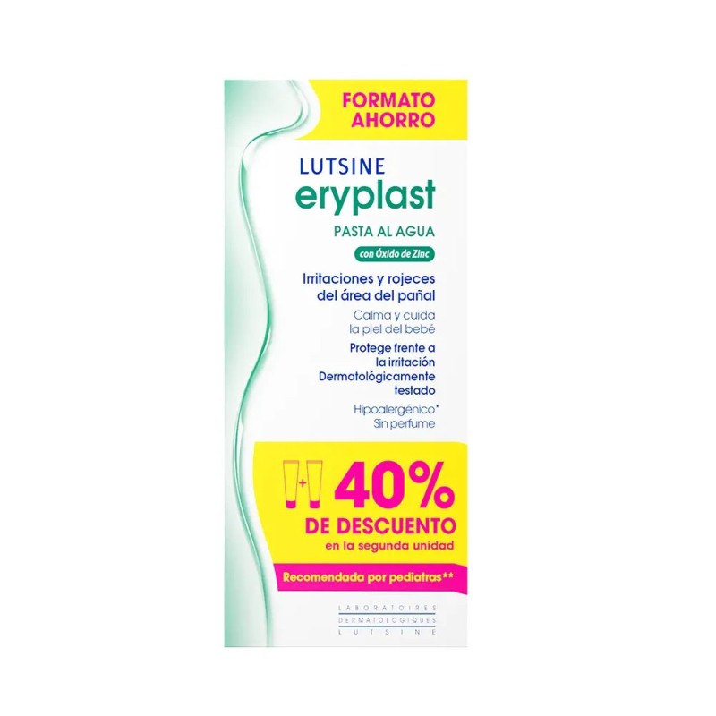 LUTSINE E45 Eryplast Water Paste DUPLO 2x75g LUTSINE E45 Eryplast Water Paste DUPLO 2x75g