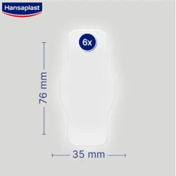 Hansaplast Second Skin Protection Regular 6 apósitos
