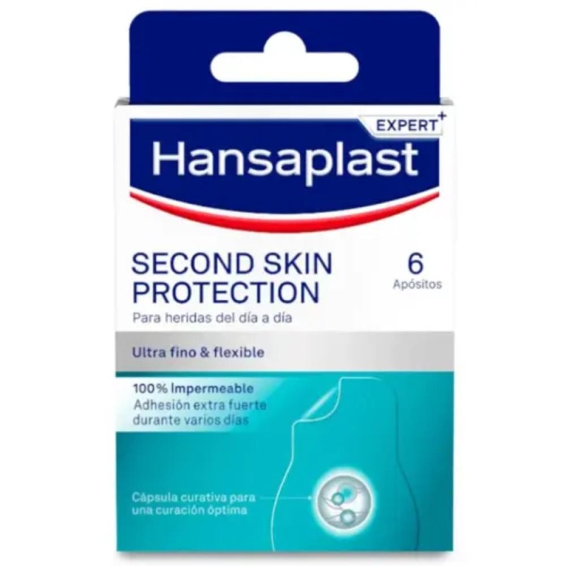 Hansaplast Second Skin Protection Regular 6 apósitos Hansaplast Second Skin Protection Regular 6 apósitos