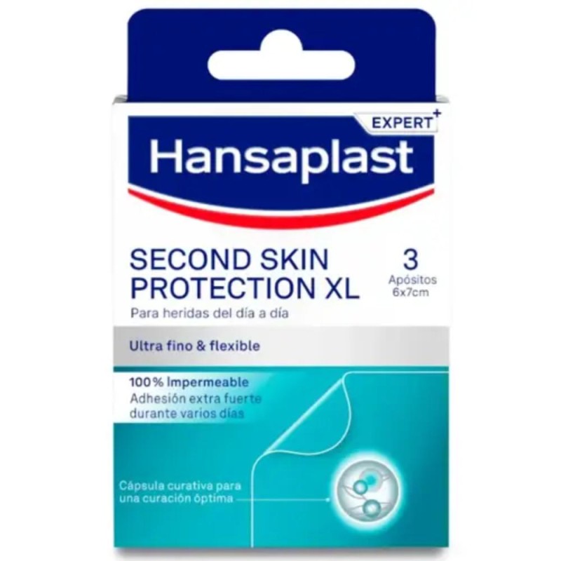 Hansaplast Second Skin Protection XL 3 uds 【OFERTA ONLINE】 Hansaplast Second Skin Protection XL 3 uds 【OFERTA ONLINE】