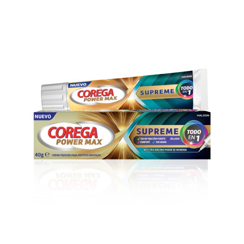 Corega Supreme Crema Fijadora Prótesis Dentales 40 g Corega Supreme Crema Fijadora Prótesis Dentales 40 g