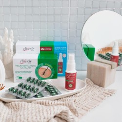 ELIFEXIR Pack Esenciall Redensificante Capilar 60 Cápsulas + Sérum Antiqueda 35 ml