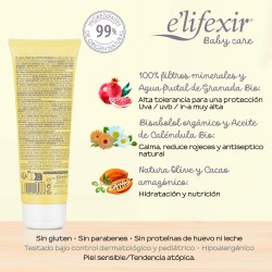 Crème solaire minérale ELIFEXIR Baby Care SPF50+ 100 ml