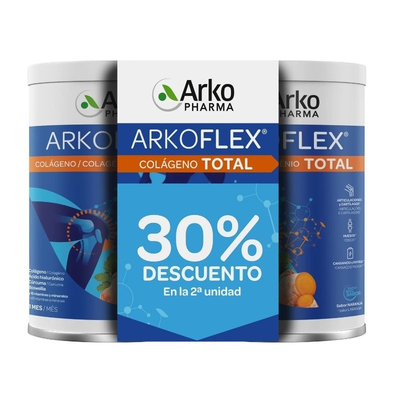 ARKOFLEX Collagene Totale DUPLO 2x390g (Precedentemente Dolexpert Forte) ARKOFLEX Collagene Totale DUPLO 2x390g (Precedentemente Dolexpert Forte)
