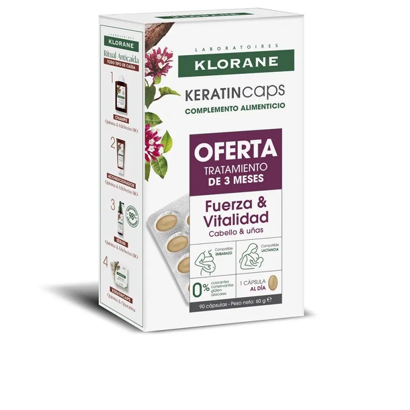 KLORANE KeratinCaps Trio Hair and Nails 3x30 caps