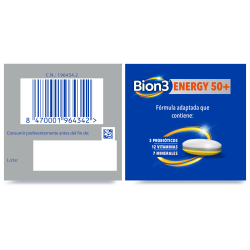 BION 3 Energy 50+ (30 comprimés)