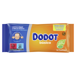 Lingettes Dodot Basic 54 unités