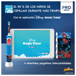 Oral-B Cepillo Recargable Vitality Kids Box Spiderman【ENVÍO 24 HORAS】