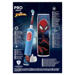 Oral-B Cepillo Recargable Vitality Kids Box Spiderman【ENVÍO 24 HORAS】