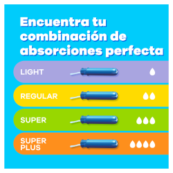 Tampons TAMPAX Pearl Compak Super Plus 16 unités