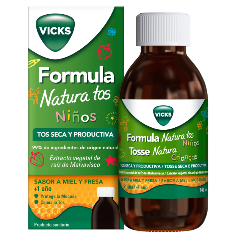 Vicks Formula Natura Cough Children 140 ml Vicks Formula Natura Cough Children 140 ml