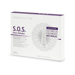 SINGULADERM SOS Detox-Pollution Antioxidant Serum 4 Fläschchen