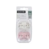SUAVINEX SX Pro Pacifier Physiological Silicone Teat 0-6 Months 2 Units Pink Bikes