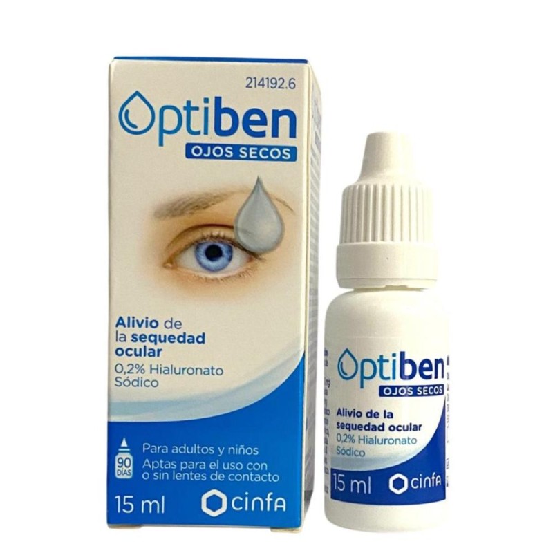 Colírio Optiben Dry Eyes 15 ml Colírio Optiben Dry Eyes 15 ml