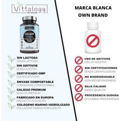 Vittalogy Colágeno Natural Collagen Premium 120 Comprimidos