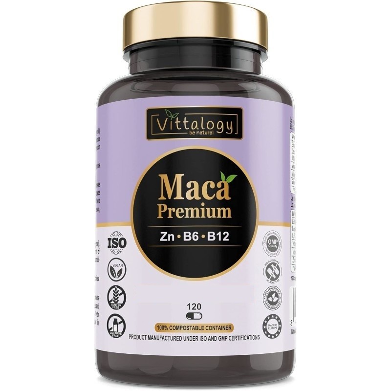 Vittalogy Maca Premium 120 Cápsulas Vittalogy Maca Premium 120 Cápsulas