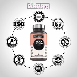 Vittalogy Vitamins Memory and Concentration Nootropik 60 Capsules