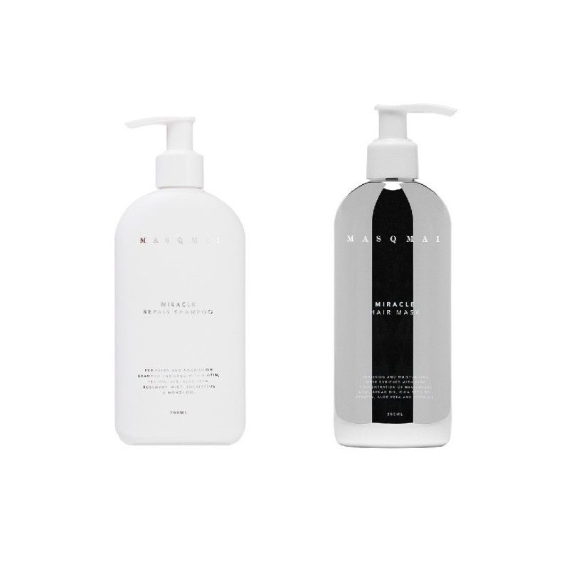 Masqmai Pack Miracle Repair Shampoo 200 ml + Hair Mask 200 ml Masqmai Pack Miracle Repair Shampoo 200 ml + Hair Mask 200 ml