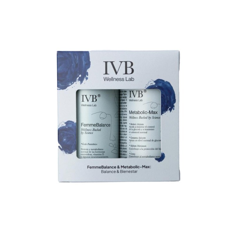 IVB Pack FemmeBalance 60 Cápsulas + Metabolic-Max 60 Cápsulas IVB Pack FemmeBalance 60 Cápsulas + Metabolic-Max 60 Cápsulas