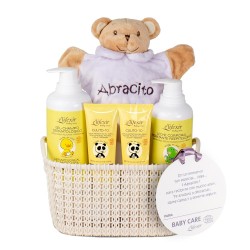 Panier de soins pour bébé ELIFEXIR Gel shampoing + lait corporel + crème pour le siège