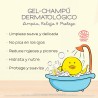 Panier de soins pour bébé ELIFEXIR Gel shampoing + lait corporel + crème pour le siège