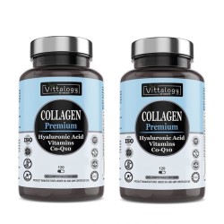 Vittalogy Natural Collagen Premium Collagen 2x120 Tablets【SAVINGS PACK】