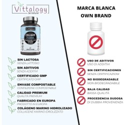 Vittalogy Natural Collagen Premium Collagen 2x120 Tablets【SAVINGS PACK】