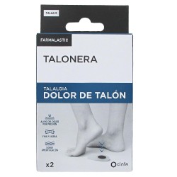 FARMALASTIC Heel Pad Heel Pain Size M 2 pcs