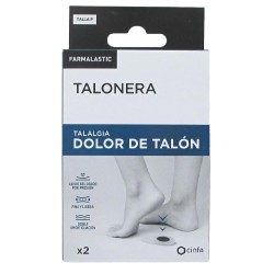 FARMALASTIC Heel Pad Heel Pain Size P 2 pcs