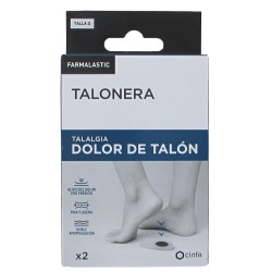 FARMALASTIC Heel Pad Heel Pain Size P 2 pcs