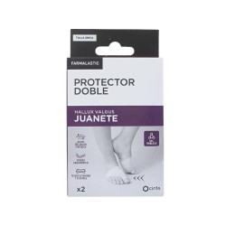 FARMALASTIC Double Bunion Protector One Size 2 pcs