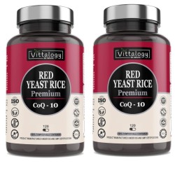 Vittalogy Red Yeast Rice Premium 2x120 Capsules【SAVINGS PACK】