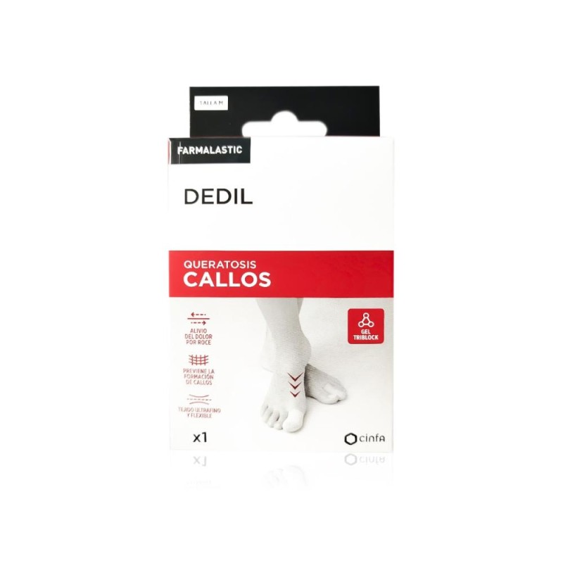FARMALASTIC Dedil Callos Talla M 1 ud FARMALASTIC Dedil Callos Talla M 1 ud