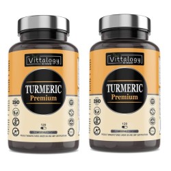 Vittalogy Turmeric Turmeric Premium 2x120 capsules【SAVINGS PACK】