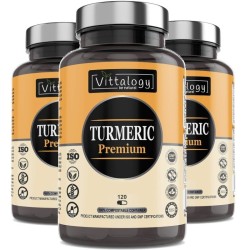 Vittalogy Turmeric Turmeric Premium 3x120 capsules【SAVINGS PACK】