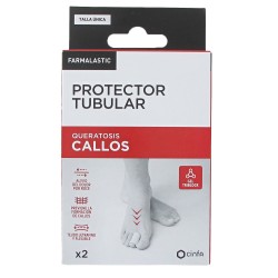 FARMALASTIC Tubular Callus Protector One Size 2 pcs