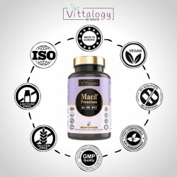 Vittalogy Maca Premium 2x120 capsules【SAVINGS PACK】